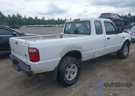 2004 Ford Ranger Xlt из США, поврежденный, VIN 1FTZR15E74TA18104